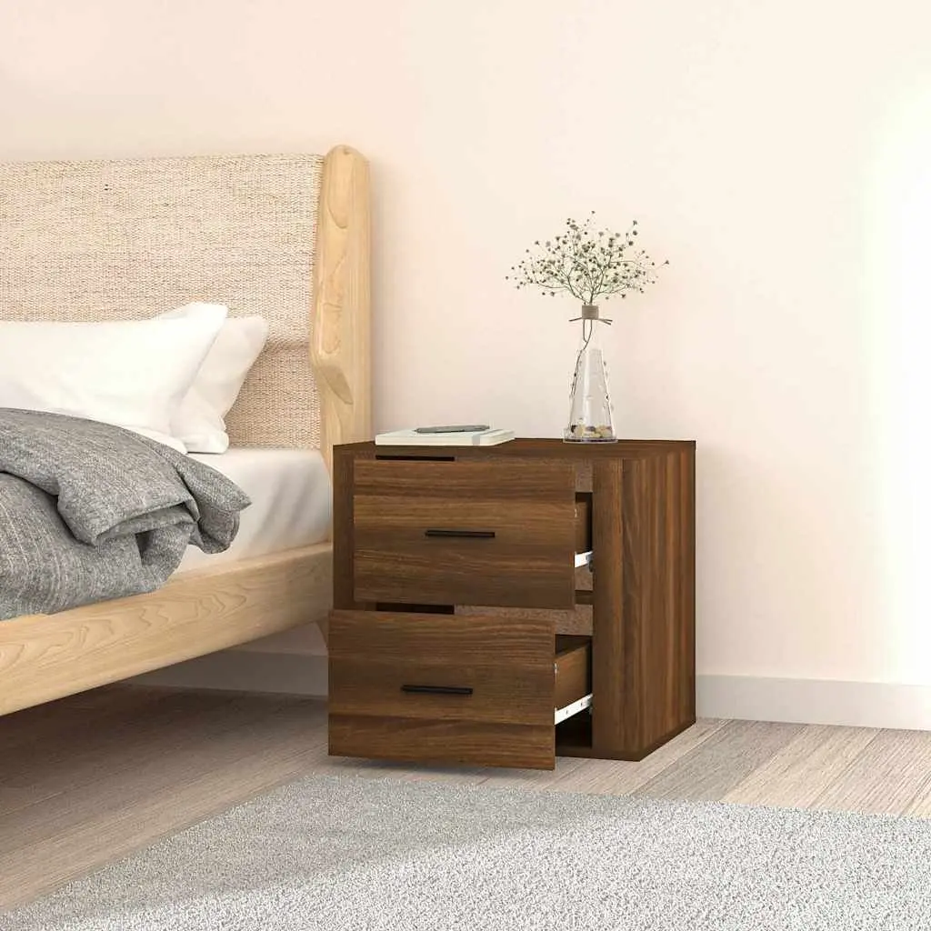 Wall-Mounted Bedside Cabinet for Small Spaces