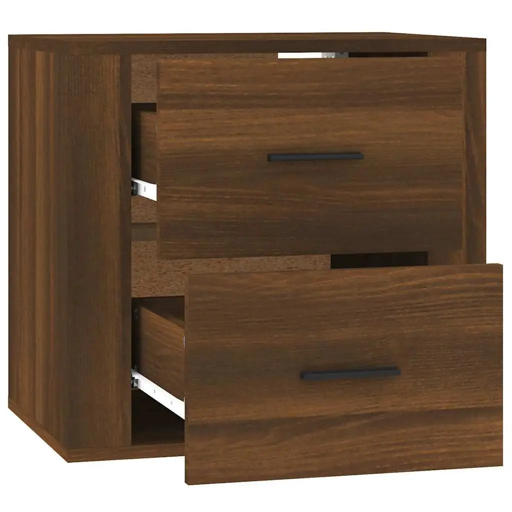 Wall-Mounted Bedside Cabinet for Small Spaces