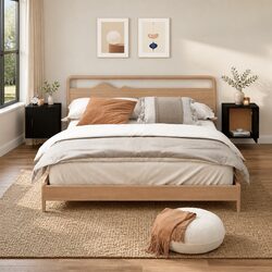 Practical Floating Cabinets for Organised Bedroom Space