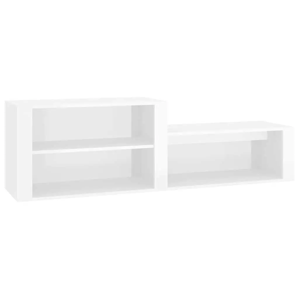 Shoe Cabinet Engineered Wood White Multiple Compartments