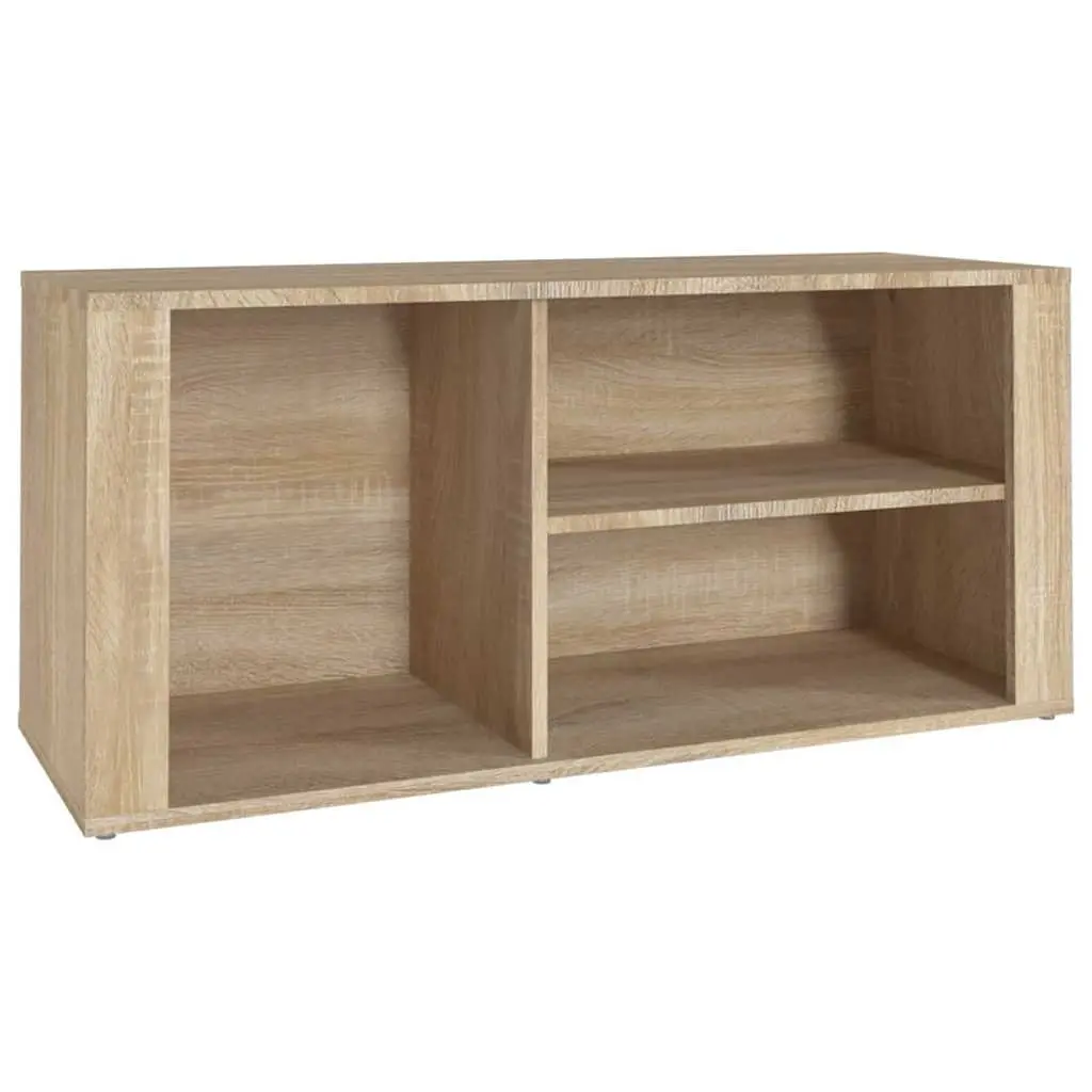 Shoe Cabinet Storage Organiser Beige Engineered Wood Hallway Furniture