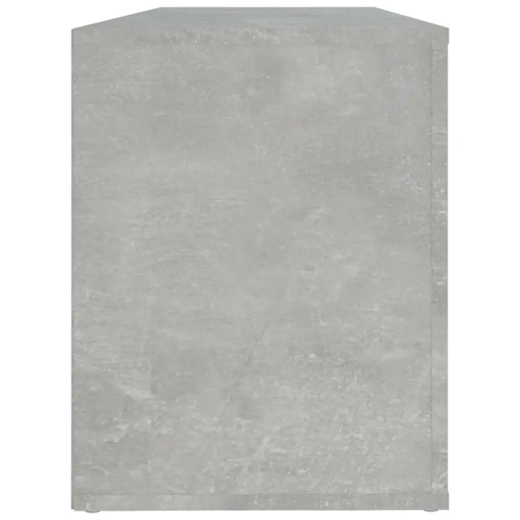 Shoe Cabinet Engineered Wood Grey 100cm Storage Organiser Multiple Compartments Hall Entryway