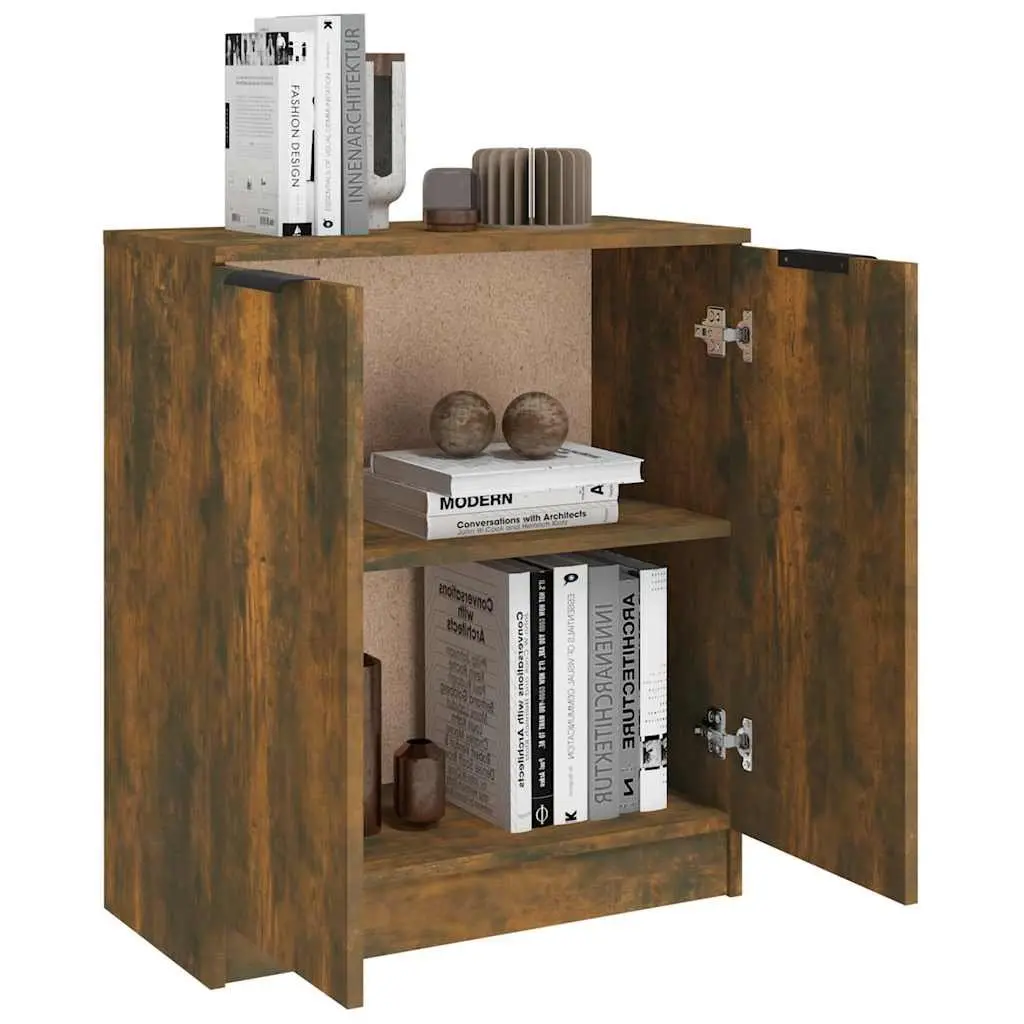 Sideboard Engineered Wood Brown 60x30x70 cm Storage Cabinet