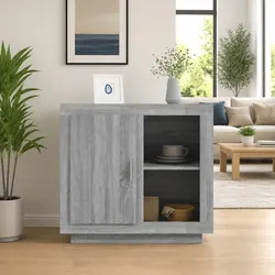 Practical Grey Sideboard for Home Organization
