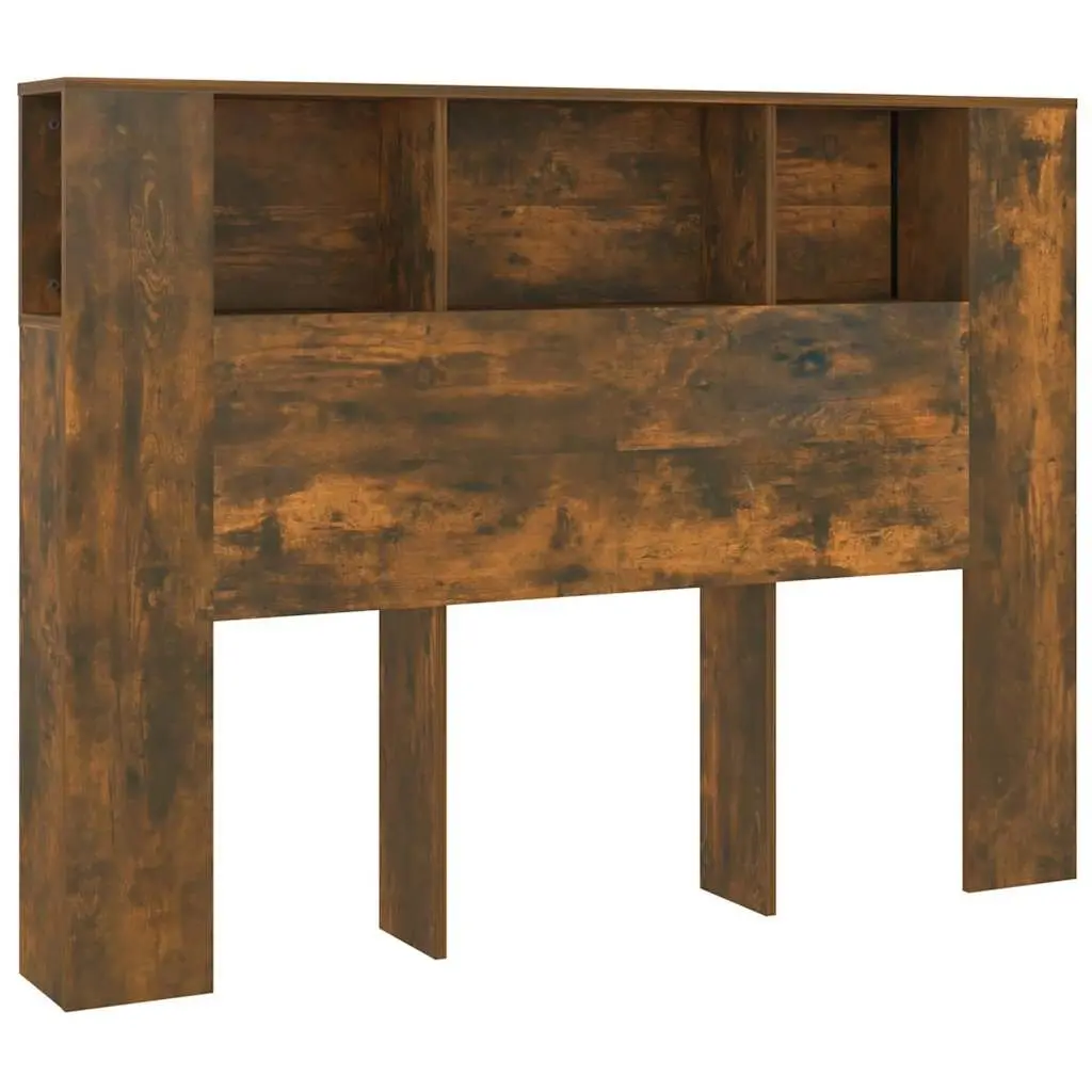 Storage with a Wall-Mounted Headboard Cabinet 140cm