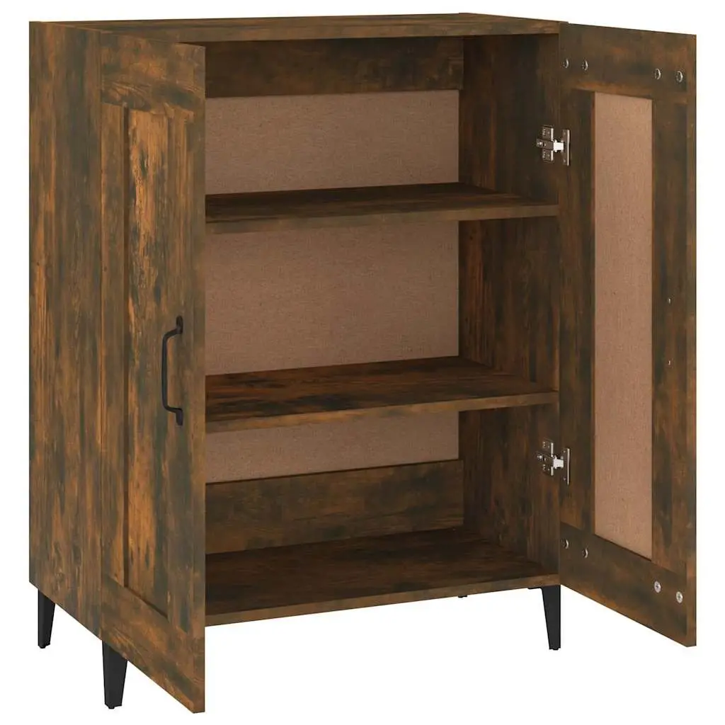 Sideboard Engineered Wood Brown 69.5 x 34 x 90 cm Storage Cabinet Living Room Furniture