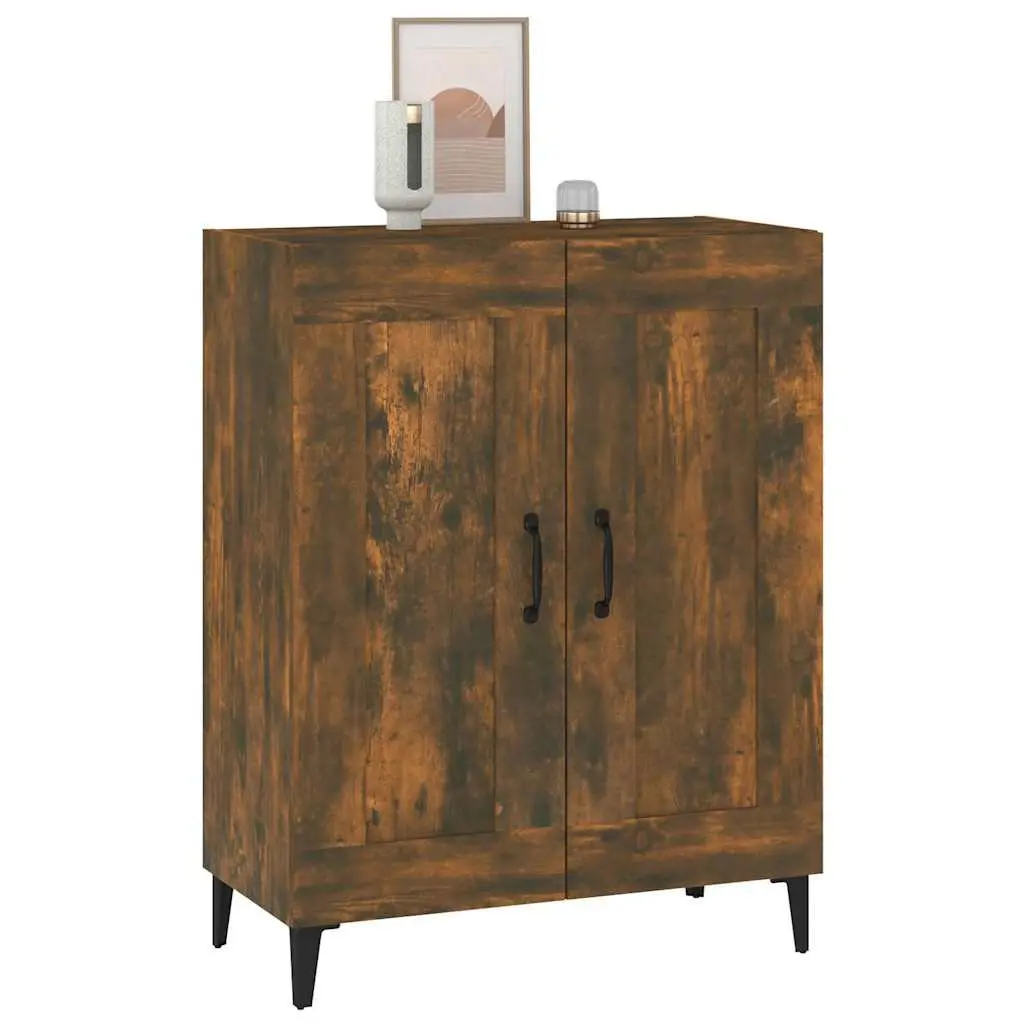 Sideboard Engineered Wood Brown 69.5 x 34 x 90 cm Storage Cabinet Living Room Furniture
