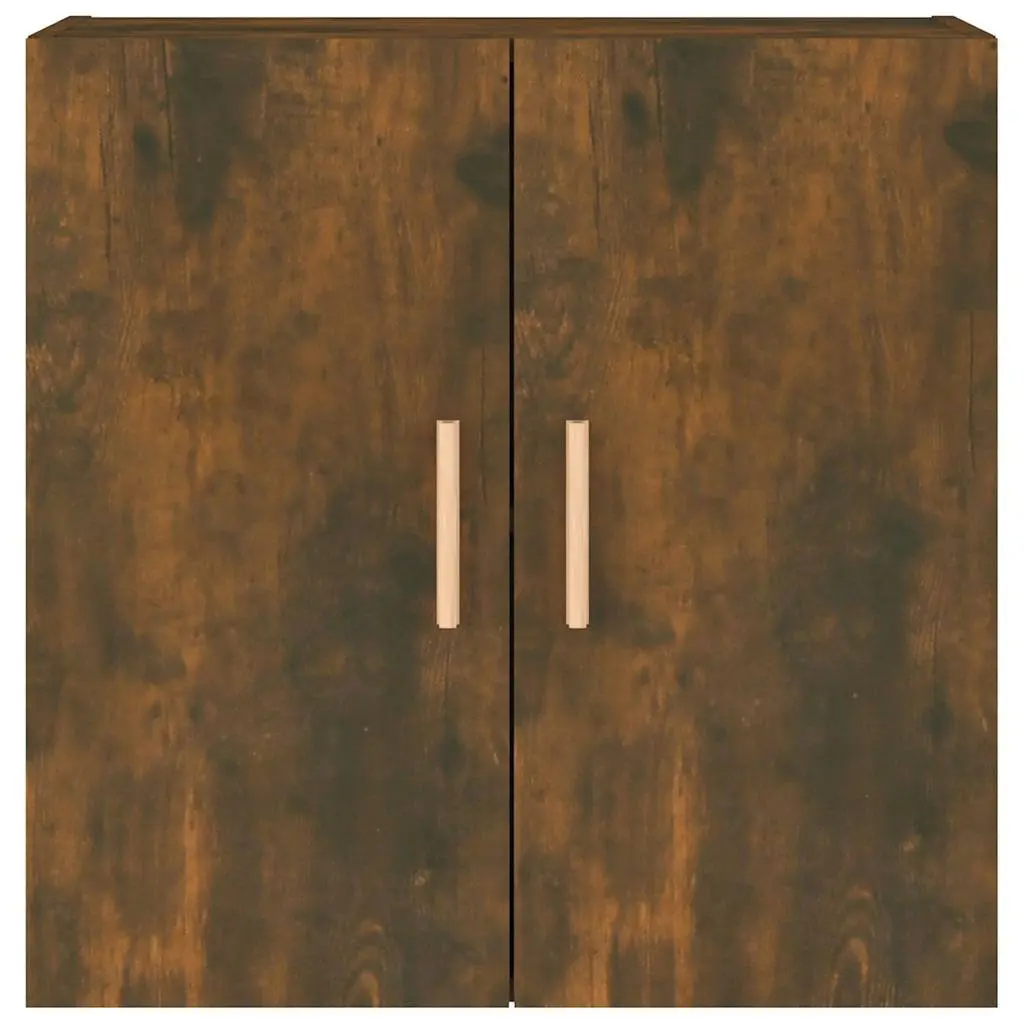 Wall Cabinet Smoked Oak 60x30x60 cm Storage Floating Hanging Living Room