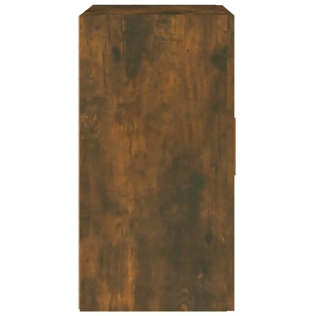 Wall Cabinet Smoked Oak 60x30x60 cm Storage Floating Hanging Living Room