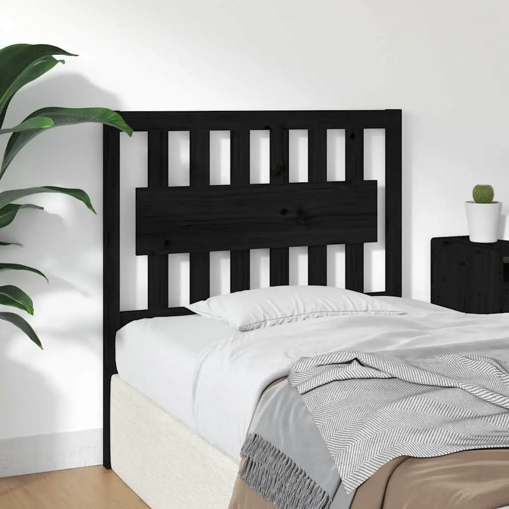 Black Headboard 95.5cm for Relaxing Spaces