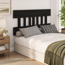 Black Pine Bed Headboard for Any Bedroom