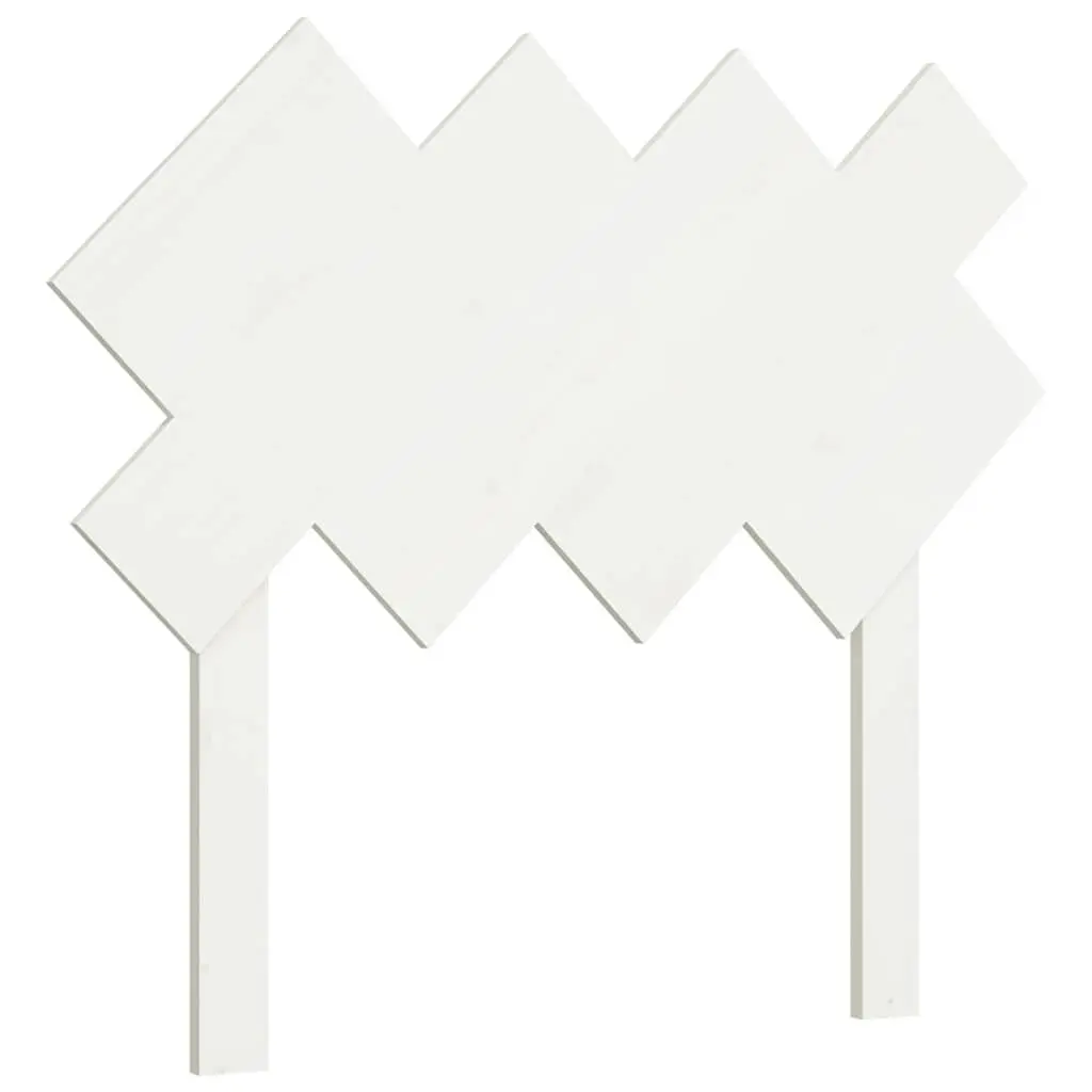 92cm White Headboard for Solid Pine Beds