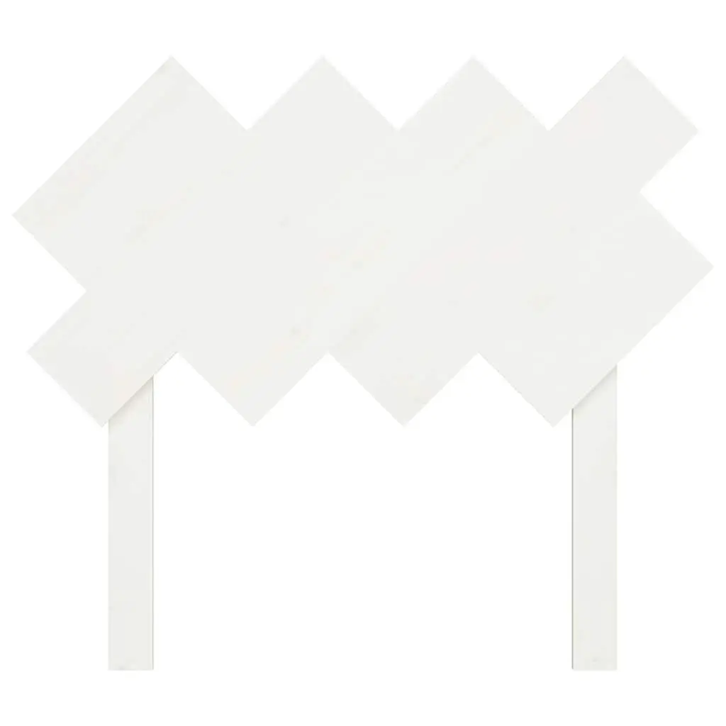 92cm White Headboard for Solid Pine Beds