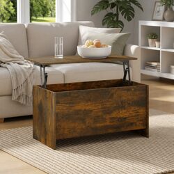 Coffee Table with Lift Top Storage Compartment Modern Living Room Furniture