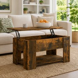 Practical Lift-Top Coffee Table for Living Rooms