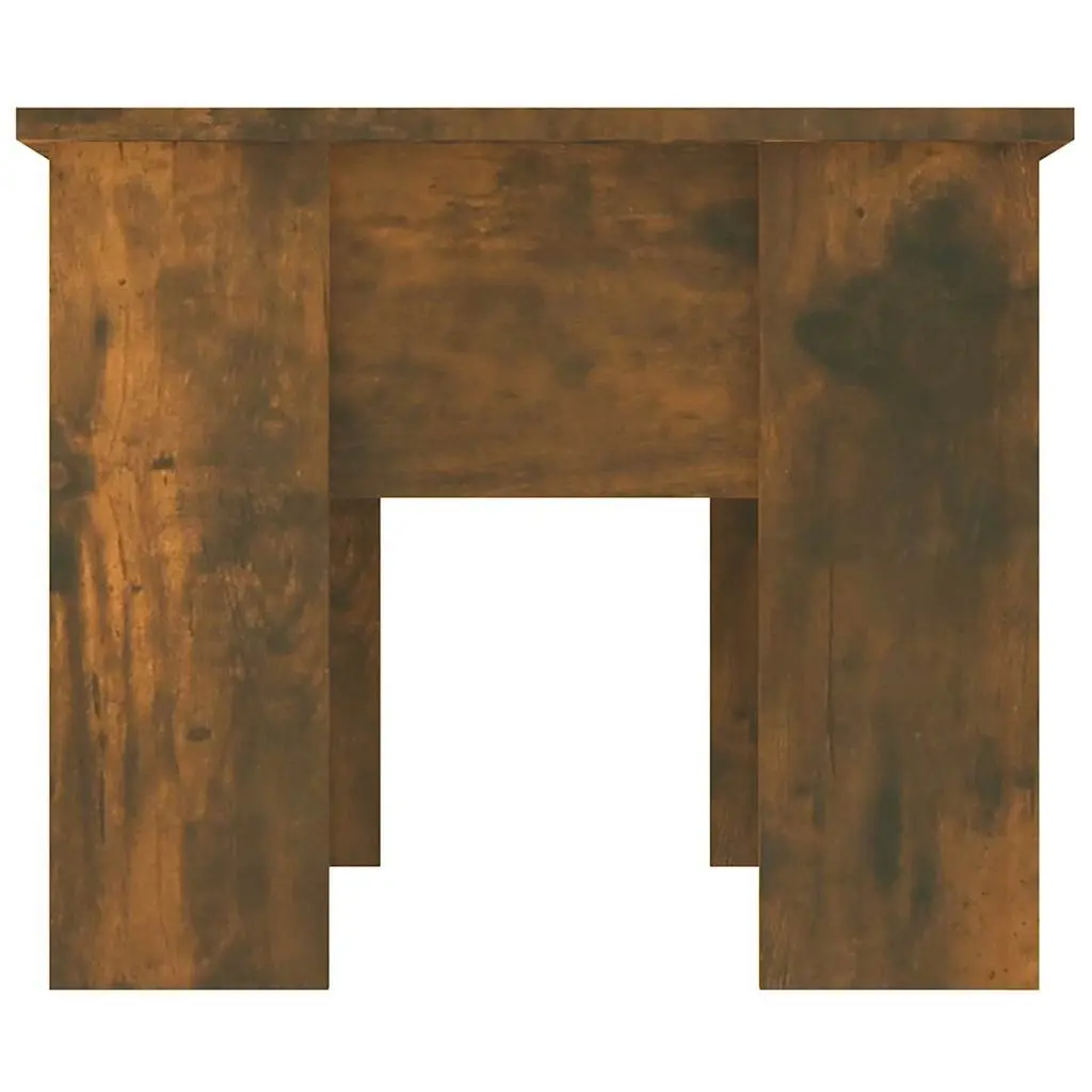 Coffee Table Engineered Wood Lift Top 79 x 49 x 41 cm Smoked Oak Brown Modern Living Room