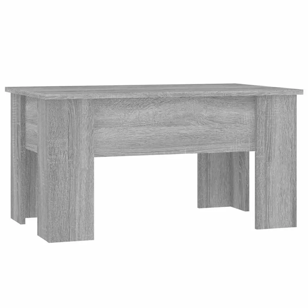 Coffee Table Engineered Wood Lift-Top 79L x 49W x 41H cm Grey