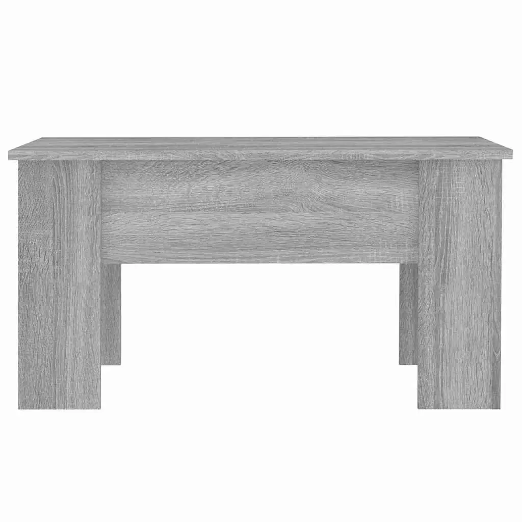 Coffee Table Engineered Wood Lift-Top 79L x 49W x 41H cm Grey