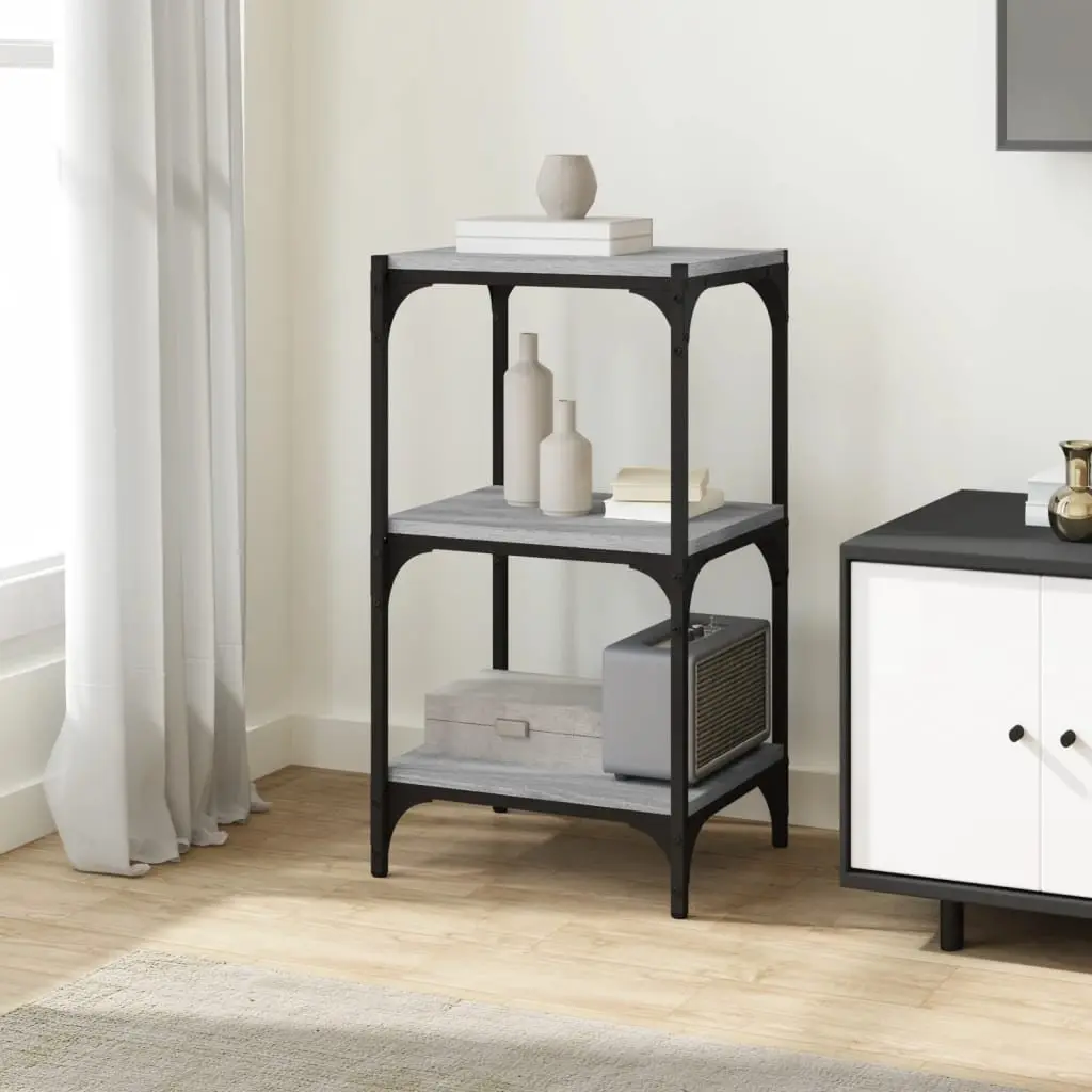 Grey Sonoma Book Cabinet for Media Storage