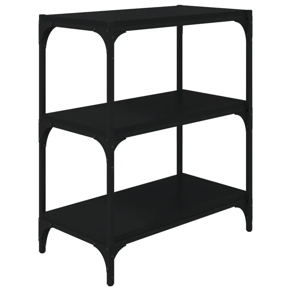 Black Book Cabinet for Home Organization