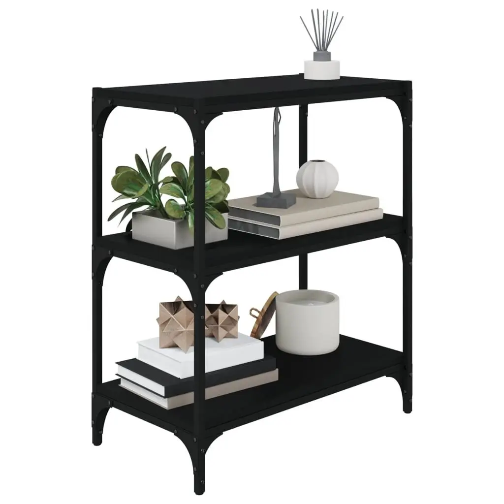 Black Book Cabinet for Home Organization