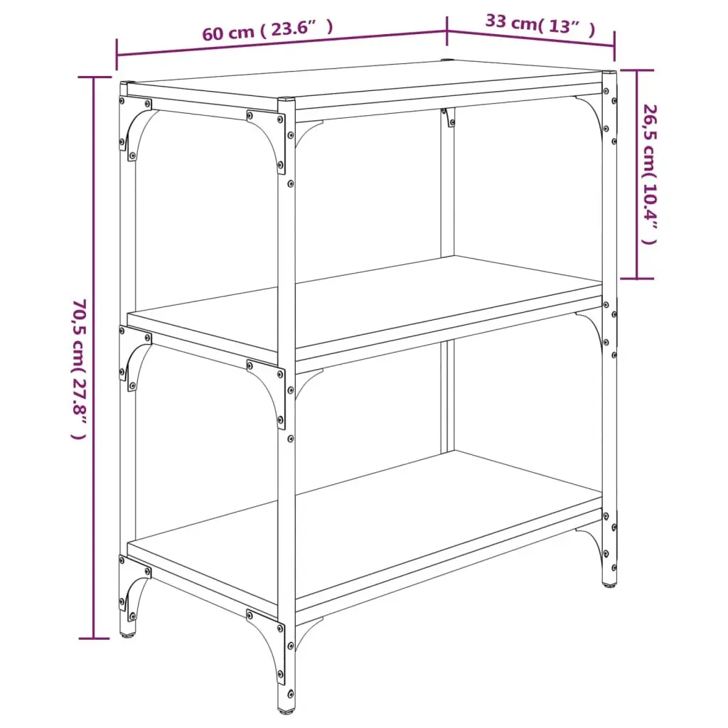 Black Book Cabinet for Home Organization