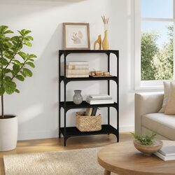 4-Shelf Book Cabinet for Living Room or Office Use