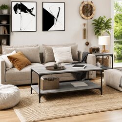Practical Grey Sonoma Coffee Table for Any Home