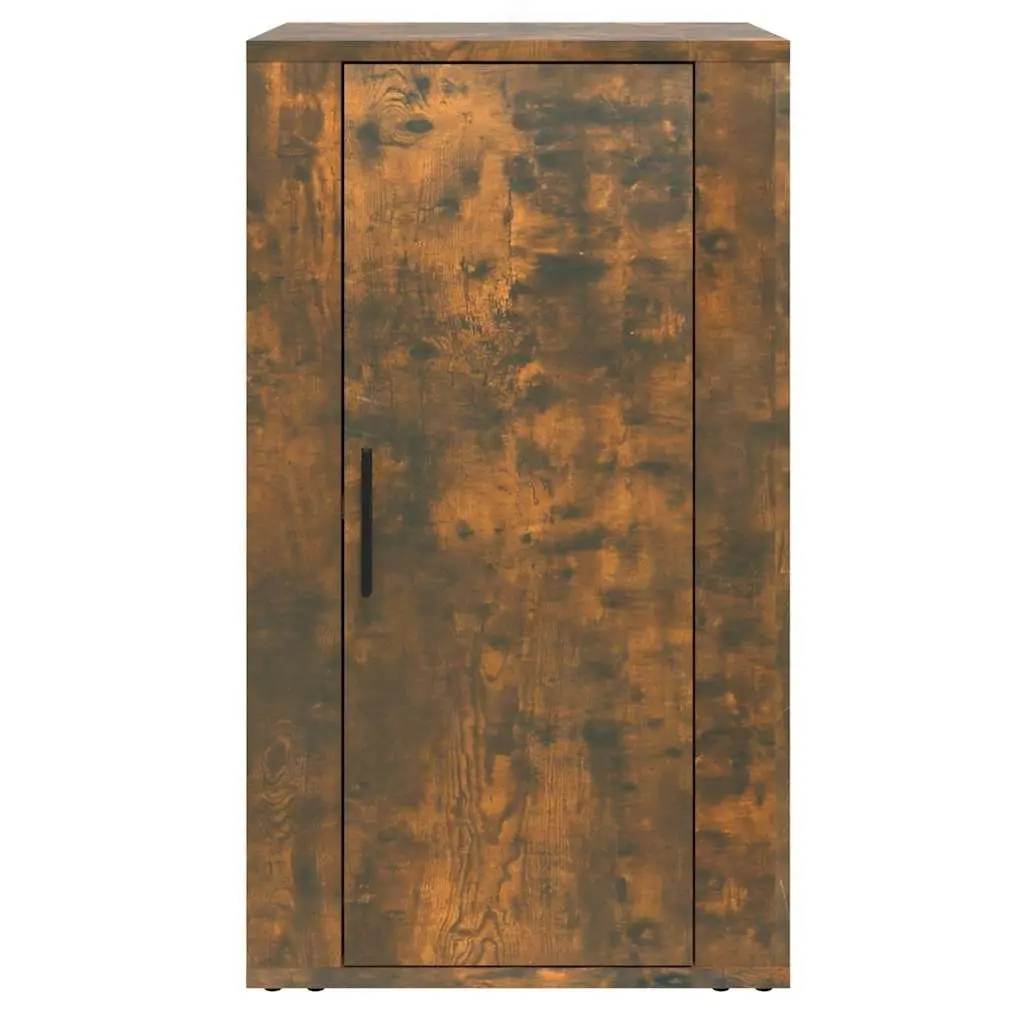 Sideboard Storage Cabinet Brown Engineered Wood Buffet with Door Compartments
