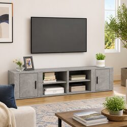 Practical Grey TV Cabinets for Media Storage Needs