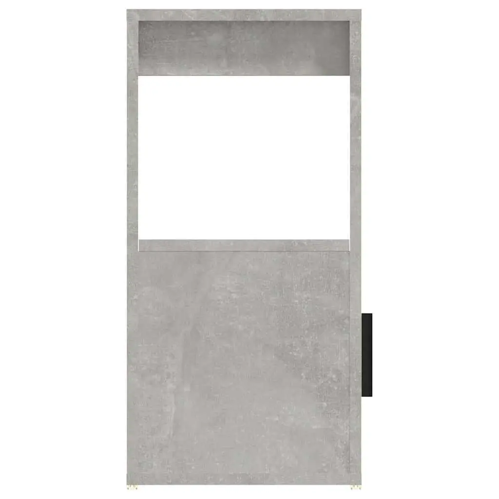 Sideboard Engineered Wood 80 x 30 x 60 cm Grey Storage Cabinet Living Room Organiser