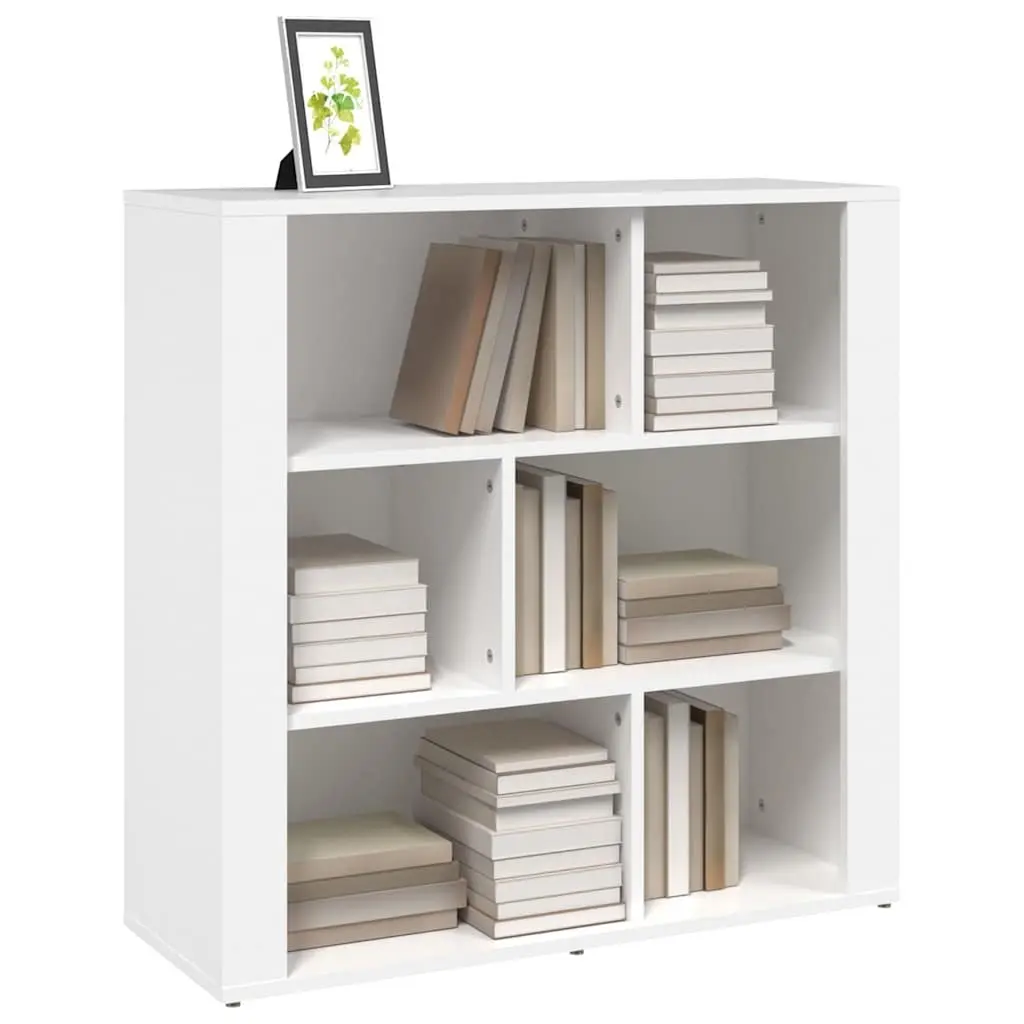 Sideboard Engineered Wood 80x30x80 cm White Storage Cabinet Living Room Furniture