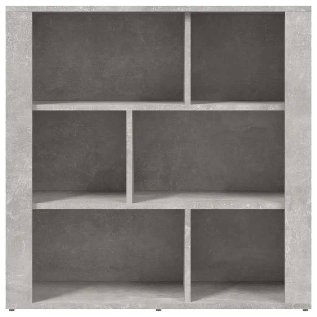 Sideboard Engineered Wood 80x30x80 cm Grey Storage Cabinet Living Room Furniture