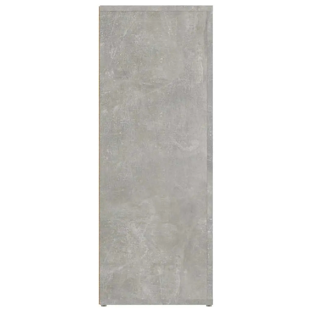 Sideboard Engineered Wood 80x30x80 cm Grey Storage Cabinet Living Room Furniture