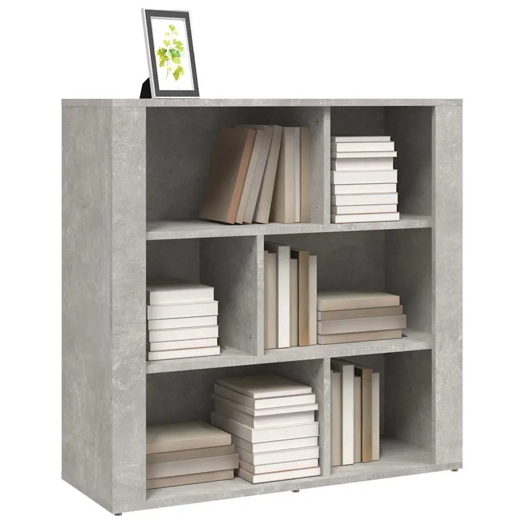 Sideboard Engineered Wood 80x30x80 cm Grey Storage Cabinet Living Room Furniture