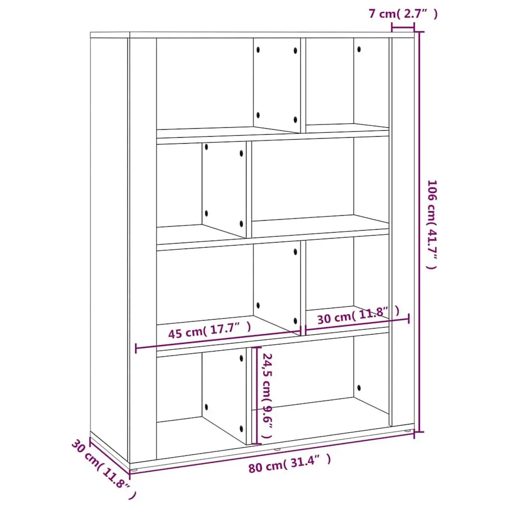 Sideboard White Storage Cabinet Engineered Wood Living Room Buffet Furniture