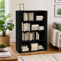 Functional Black Sideboard for Organised Living Spaces