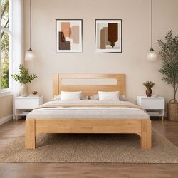 Practical White Gloss Nightstands for Bedroom Use - 2 pcs
