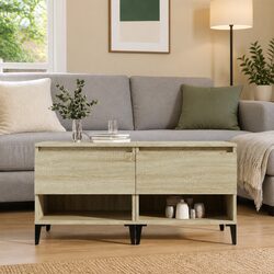 Brown Engineered Wood Side Tables for Home Use