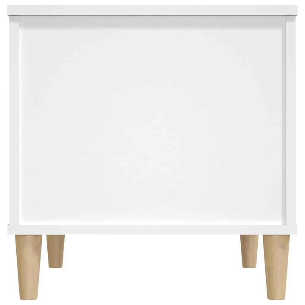 Lift-Top Coffee Table Engineered Wood White 60x44.5x45 cm with Hidden Storage Compartment for Living Room