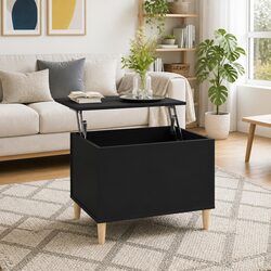Functional Black Coffee Table: Perfect for Your Home