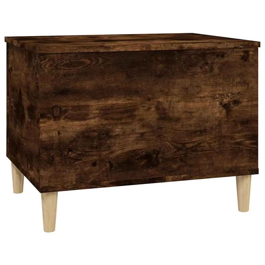 Brown Engineered Wood Coffee Table with Lift Top and Storage Compartment 60x44.5x45cm
