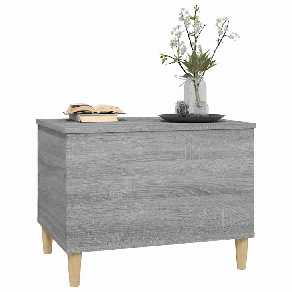 Coffee Table Engineered Wood Lift-Top Grey 60 x 44.5 x 45 cm Storage Accent Living Room