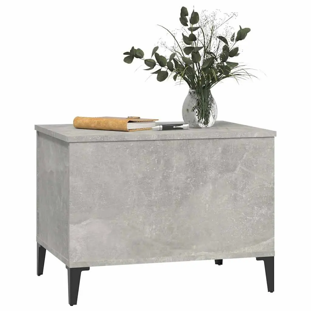 Lift Top Coffee Table Grey Engineered Wood Storage Compartment Living Room