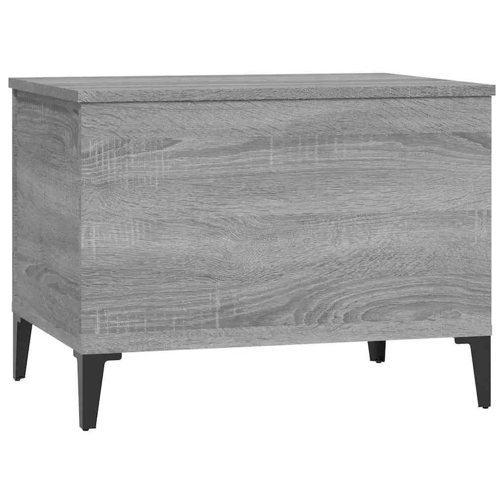 Lift-Top Coffee Table Grey Sonoma Engineered Wood Storage Compartment Furniture