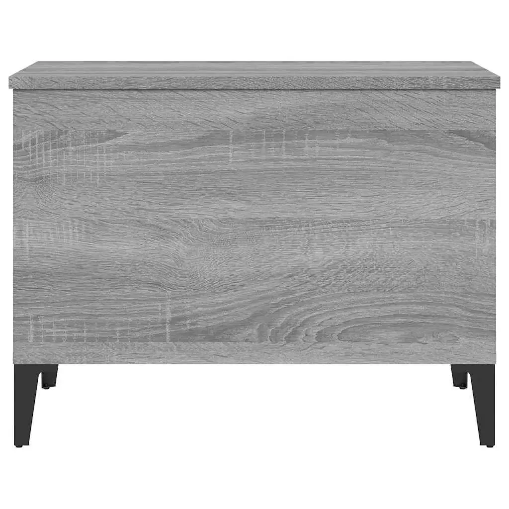 Lift-Top Coffee Table Grey Sonoma Engineered Wood Storage Compartment Furniture
