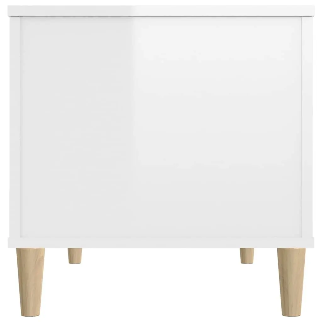 Coffee Table Engineered Wood Lift Top 90x44.5x45cm White High Gloss