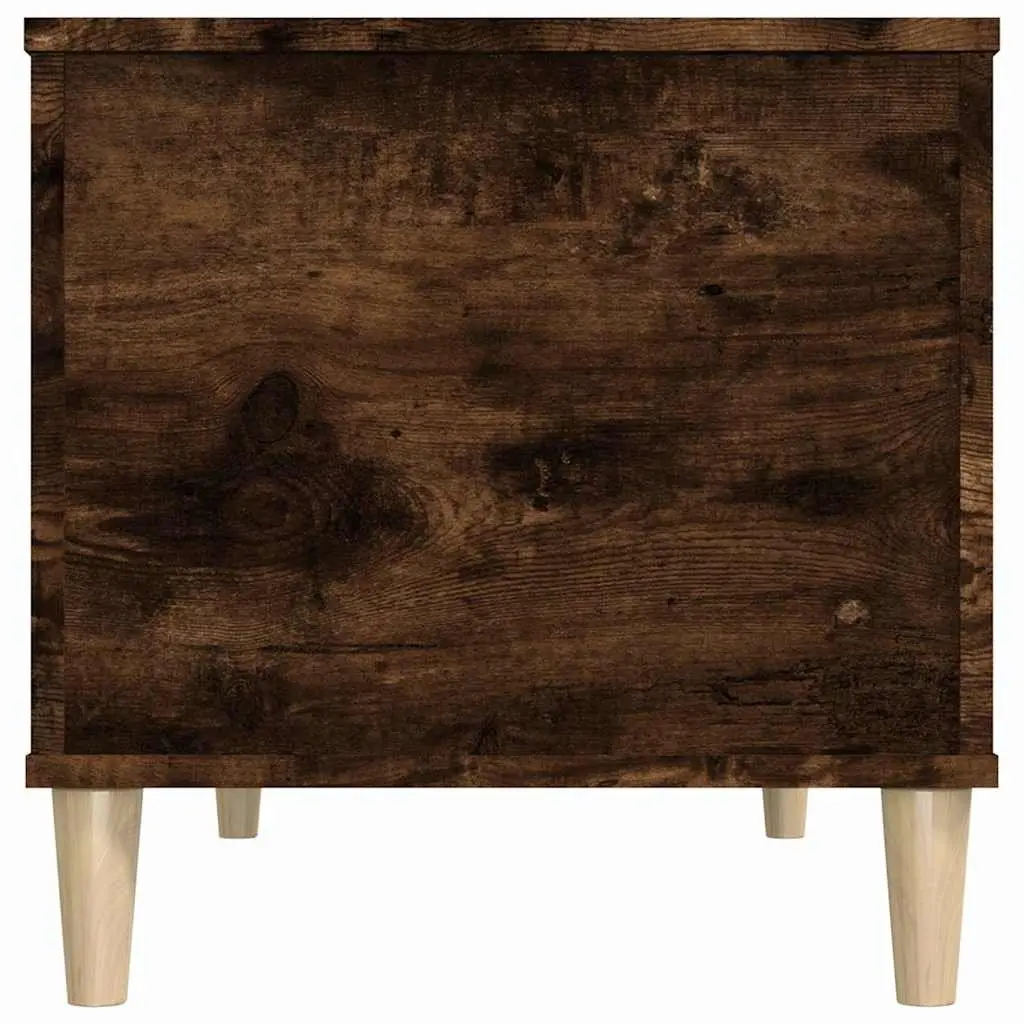 Lift Top Coffee Table Engineered Wood Smoked Oak Brown 90 x 44.5 x 45 cm