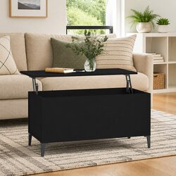 Functional Lift-Top Coffee Table with Storage Compartment