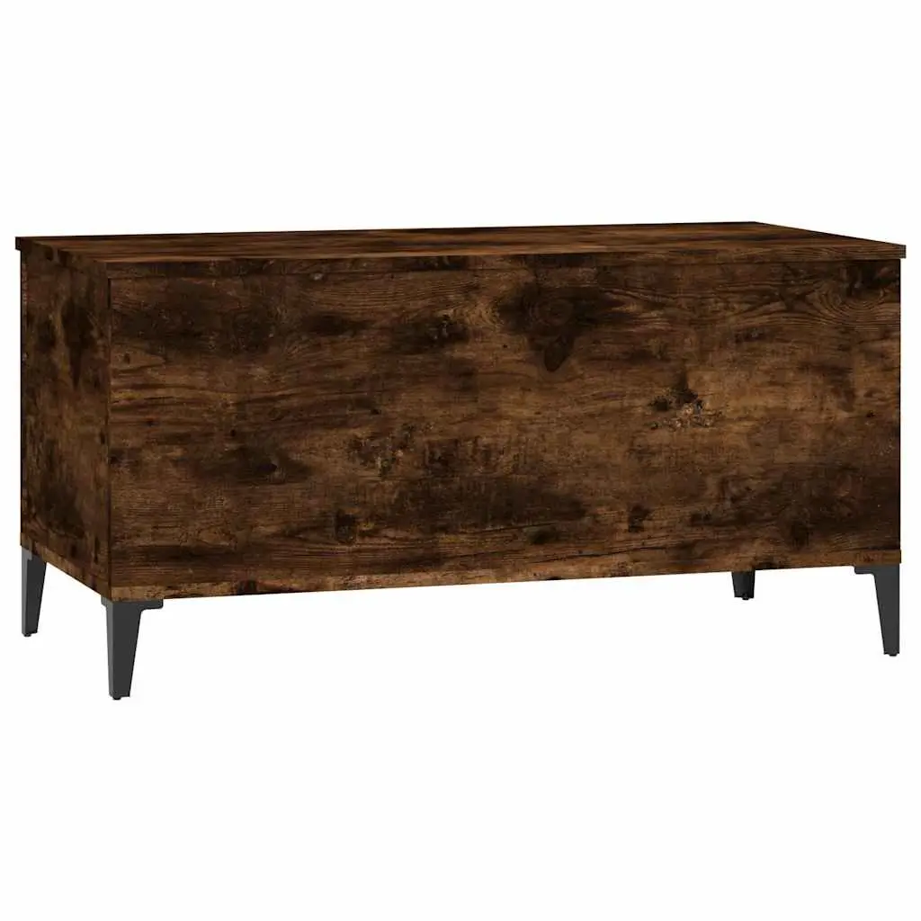 Lift-Top Coffee Table Engineered Wood Brown 90L x 44.5W x 45H cm Modern Living Room